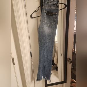 Risen denim